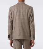 Rubinacci Checked virgin wool blazer
