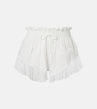 Montce Lace-trimmed cotton shorts