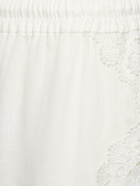 ZIMMERMANN Halliday Linen Lace Flower Pants