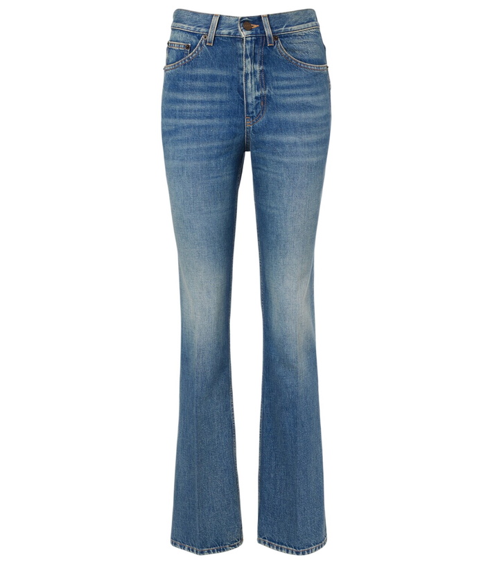 Photo: Saint Laurent Clyde straight jeans