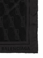 BALENCIAGA - Bb Silk & Cotton Jacquard Scarf