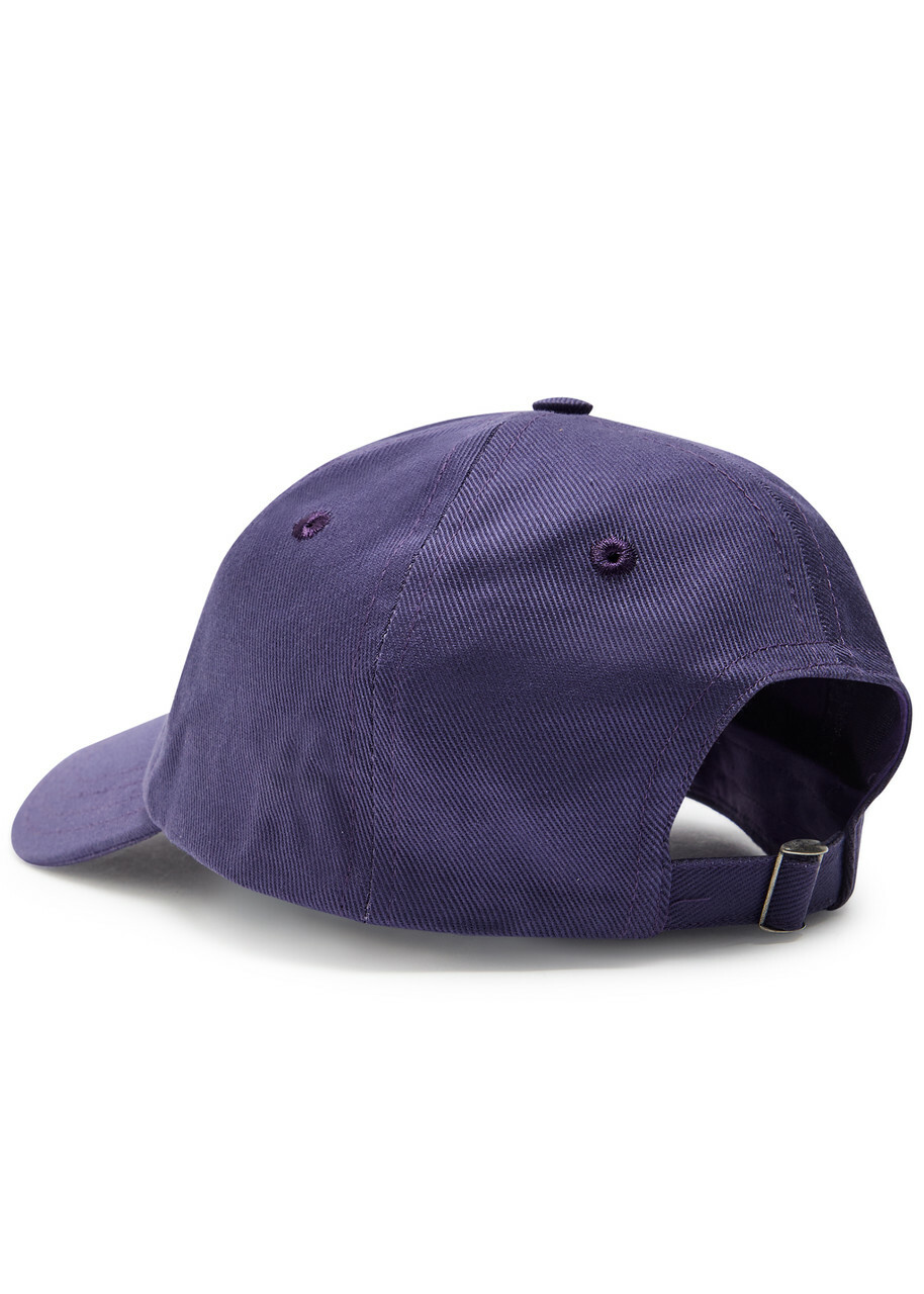 Drake's Embroidered Cotton-twill cap - Navy - One Size