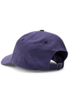 Drake's Embroidered Cotton-twill cap - Navy - One Size