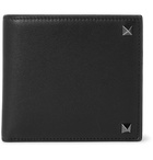 Valentino - Valentino Garavani Rockstud Leather Billfold Wallet - Black