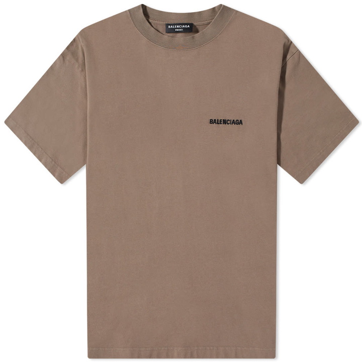 Photo: Balenciaga Logo Tee