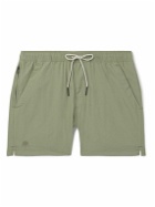 OAS - Straight-Leg Short-Length Swim Shorts - Green