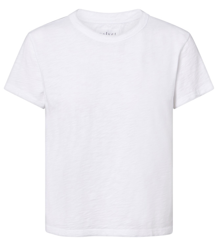 Photo: Velvet Marika cotton jersey T-shirt