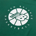 New Balance Men's Hoops Essentials Fundamental T-Shirt in Green