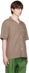 Drôle De Monsieur Brown 'La Chemise Gaufrée' Shirt