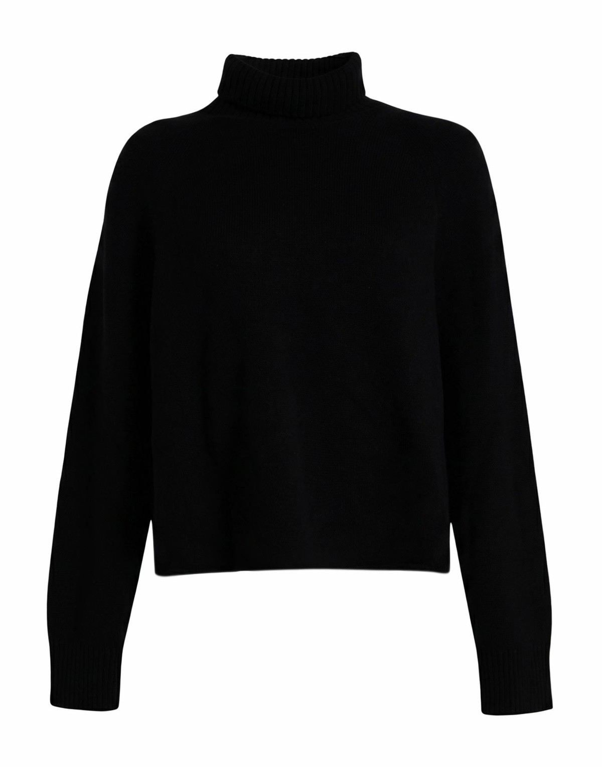 Laneus Womens Turtleneck in Black