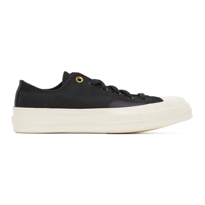 Photo: Converse Black Clean N Preme Chuck 70 Sneakers