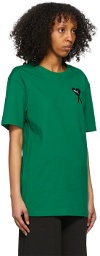 AMI Alexandre Mattiussi Green Puma Edition Cotton T-Shirt