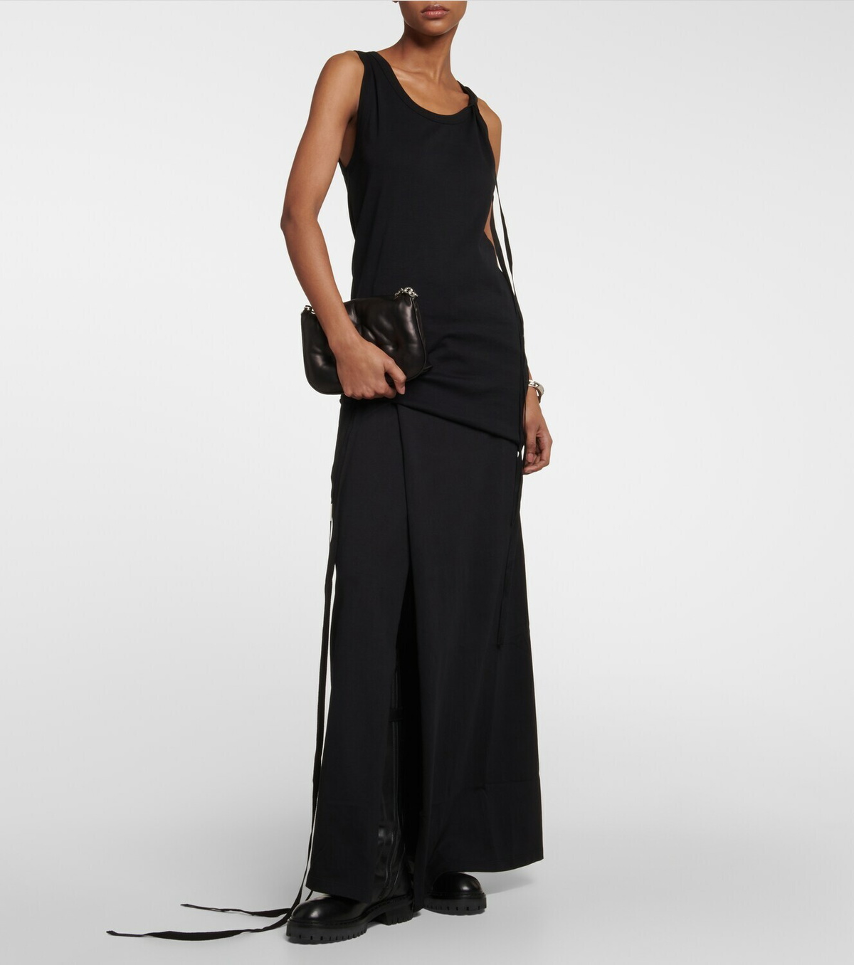 スカート Ann Demeulemeester 'Janita' skirt ANN DEMEULEMEESTER - SS95 Lightweight skirt with waist