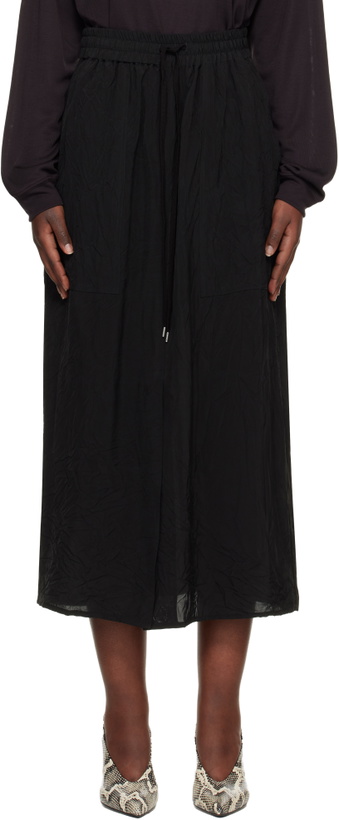 Photo: Studio Nicholson Black Oates Midi Skirt