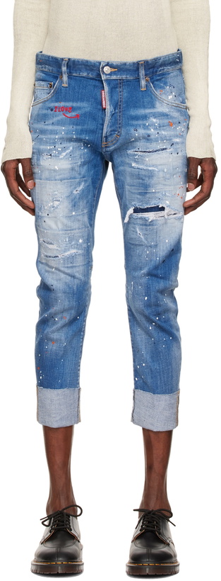 Photo: Dsquared2 Blue Sailor Jeans