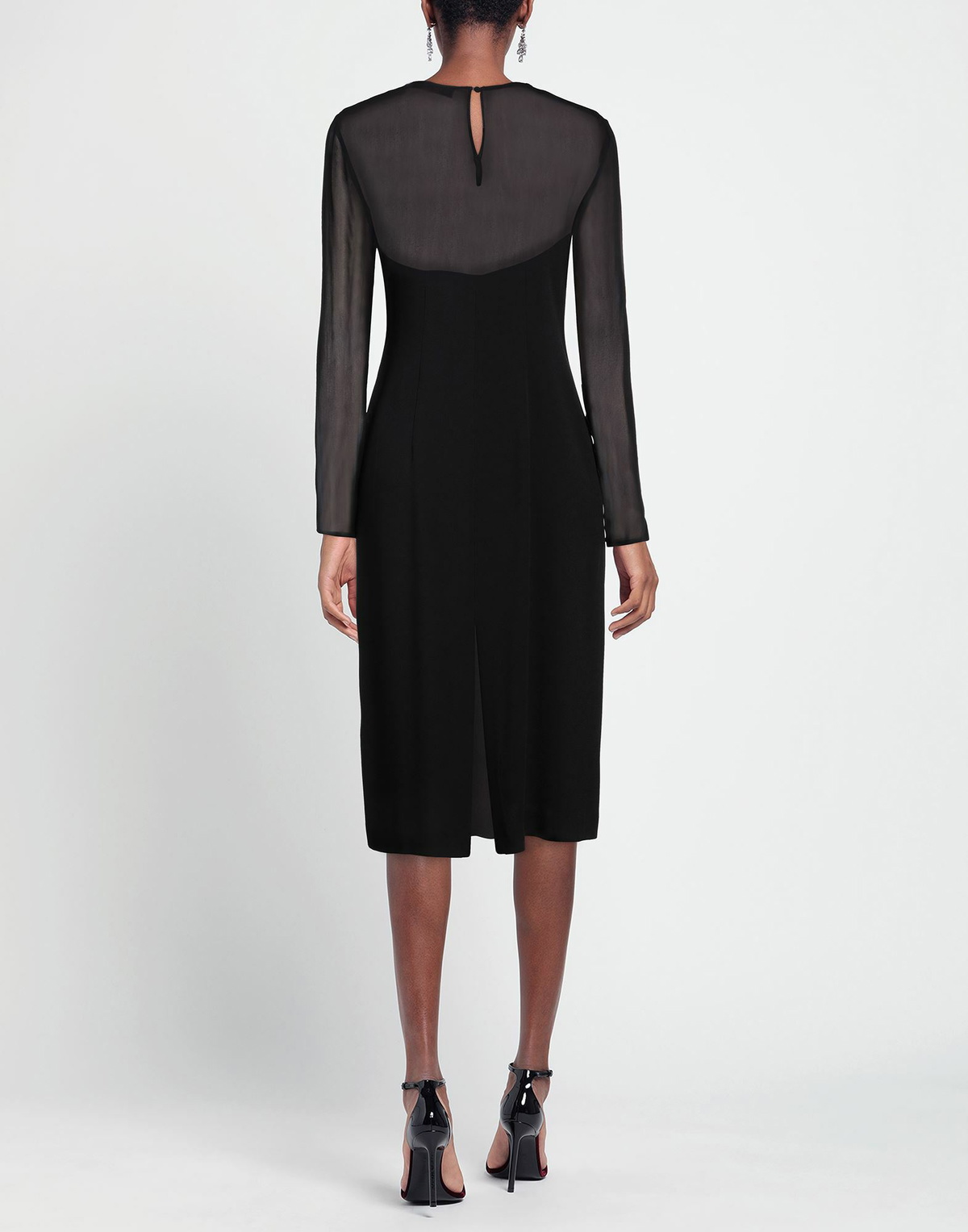 Jucca Womens Midi dress in Black