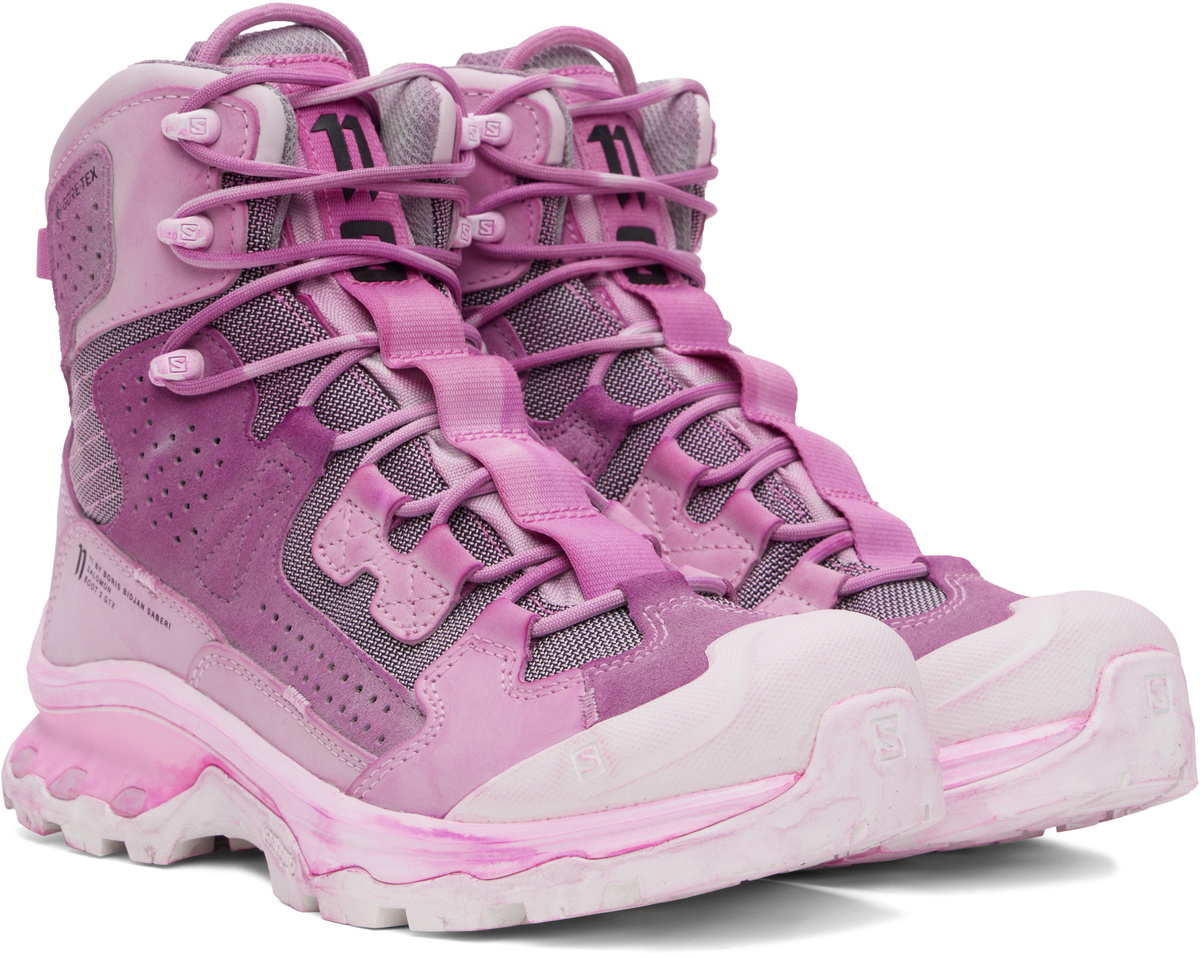 11 by Boris Bidjan Saberi Pink Salomon Edition 2 GTX Boots