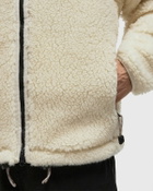 Napapijri FLEECE HOODIE JACKET Beige Mens Fleece Jacket