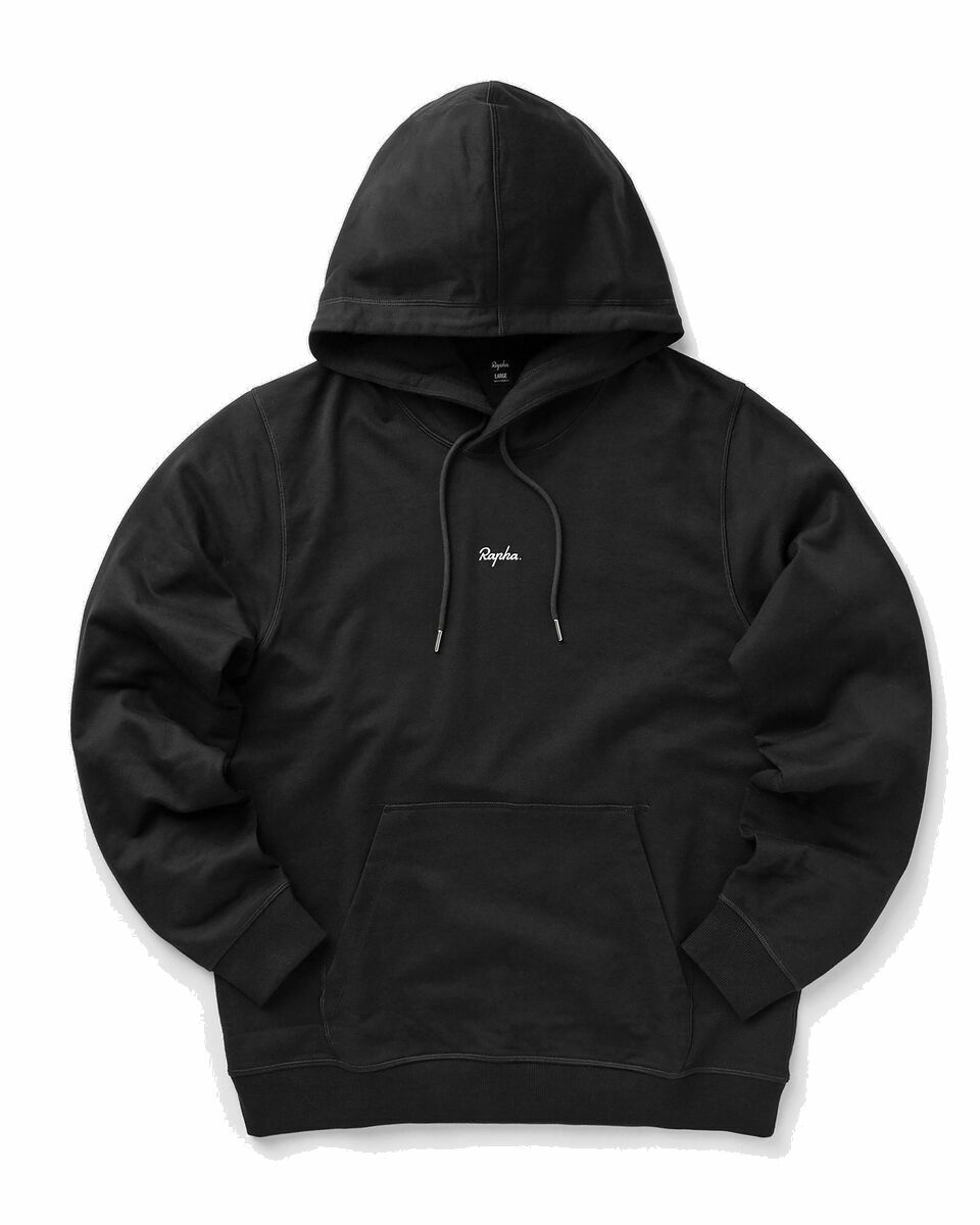 Photo: Rapha Men's Cotton Hoodie Black - Mens - Hoodies