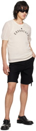 Courrèges Black Sailor Shorts