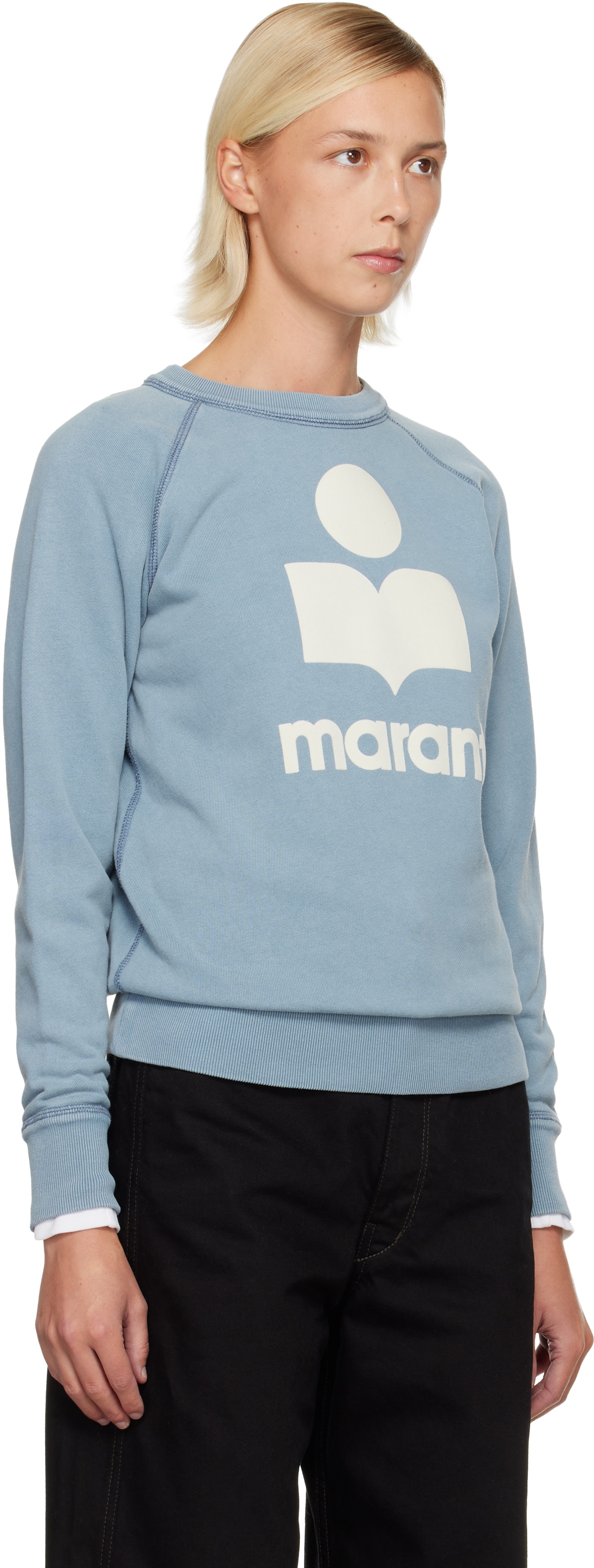 Isabel Marant Etoile Blue Millyny Sweatshirt