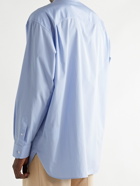 The Row - Lukre Oversized Cotton-Poplin Shirt - Blue