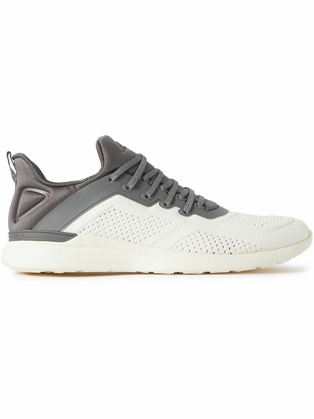 Photo: APL Athletic Propulsion Labs - Tracer TechLoom and Neoprene Running Sneakers - Gray