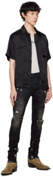 RTA Black Clayton Skinny Jeans