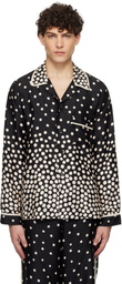 Anna Sui Black Polka Pyjama Shirt