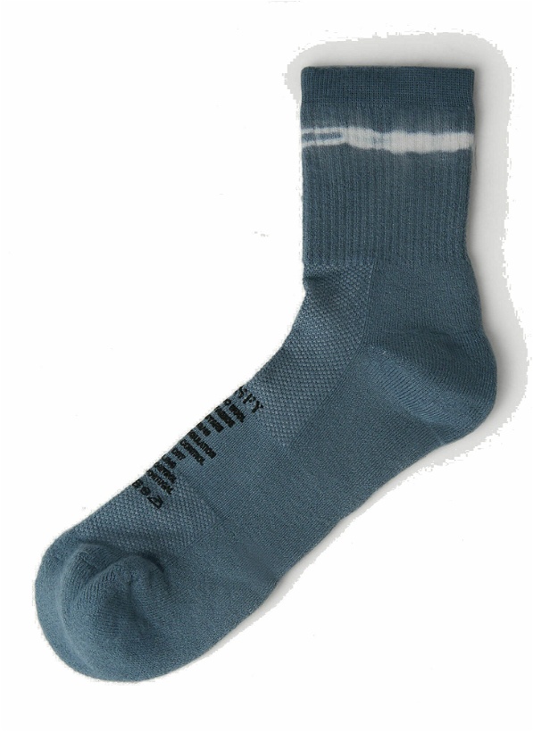 Photo: Satisfy - Tie Dye Socks in Blue