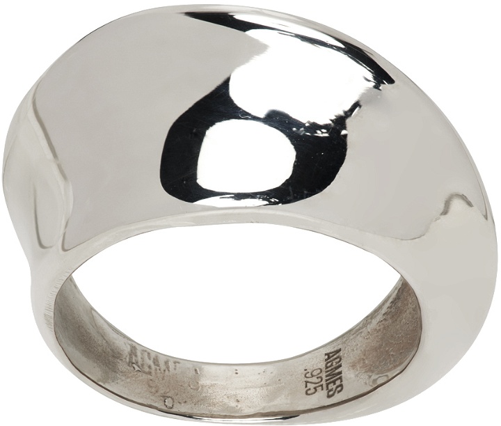 Photo: AGMES Silver Twist Ring