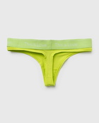 Calvin Klein Underwear Wmns Thong Yellow - Womens - Panties