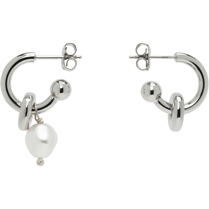 Photo: Justine Clenquet Ethan Faux-Pearl Earrings