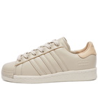 Adidas Superstar Lux Sneakers in Wonder Beige/Alumina