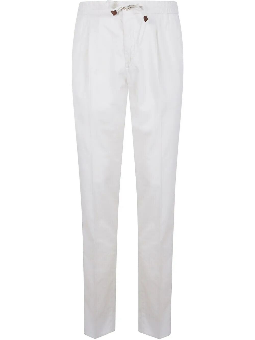 Incotex Tapered Fit Trousers in White