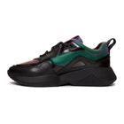 Hugo Black Iridescent Atom Running Sneakers