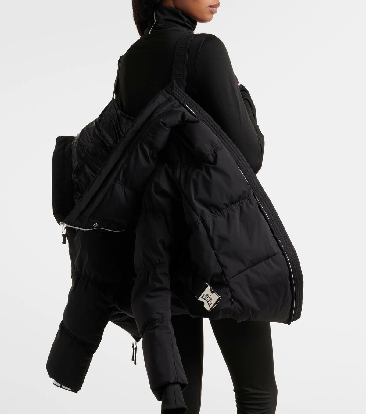 Jet Set Chamonix belted ski jacket