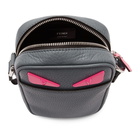 Fendi Blue and Pink Bag Bugs Crossbody Bag