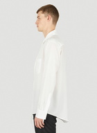 Double Collar Shirt in White