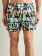 Missoni - Straight-Leg Mid-Length Printed Swim Shorts - Multi