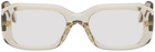 RETROSUPERFUTURE Beige Numero 96 Optical Glasses