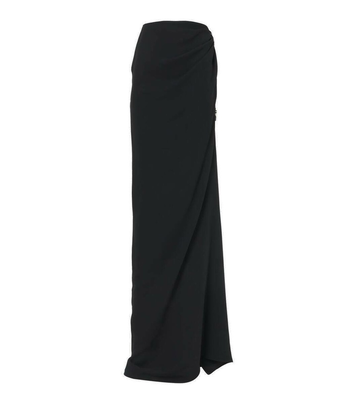 Photo: Maticevski Indominable draped maxi skirt