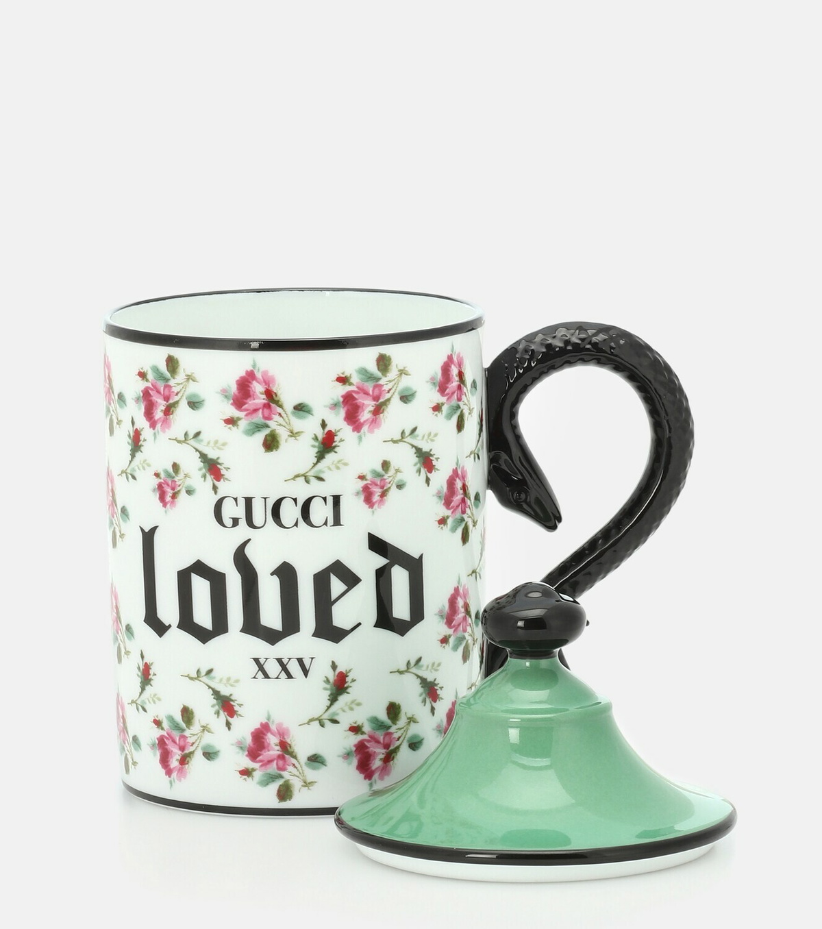 Gucci - Floral lidded mug