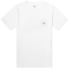 C.P. Company Men's Small Logo T-Shirt in Gauze White