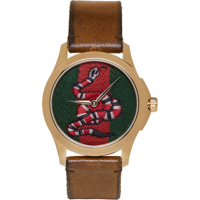 Snake best sale watch gucci