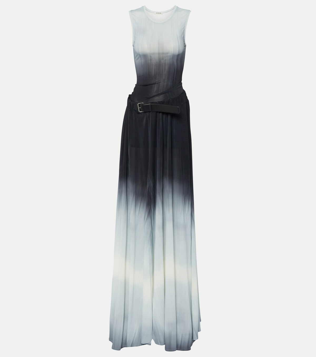 Peter Do Printed midi dress
