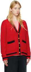 Thames MMXX. Red Courting Cardigan