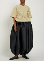 Calvin Klein Lynn Cotton-poplin T-shirt Green