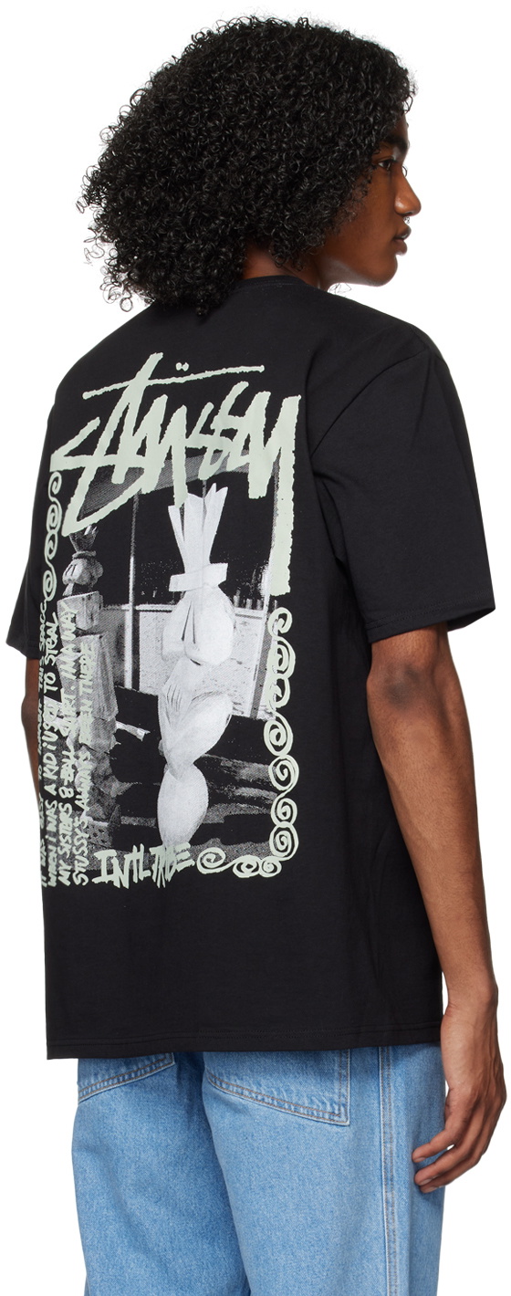 Stüssy Black Landin T-Shirt