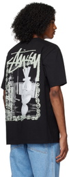 Stüssy Black Landin T-Shirt